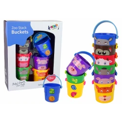 Komplekts Krāsaini spaiņi ar dzīvniekiem