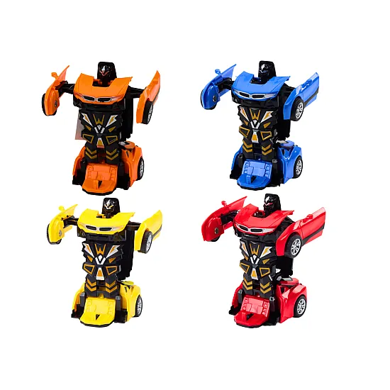 Auto-Robot 2in1 Robot 4 Colors Rotaļlietu automašīnas