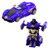Auto Robot 2in1 Sports Police Car Drive Mix Rotaļlietu automašīnas