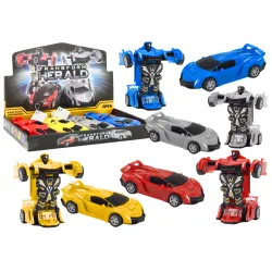 Automātiska robota 2in1 transformācija sporta auto braukšana