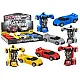 Auto Robot 2in1 Transformation Sports Car Drive Rotaļlietu automašīnas