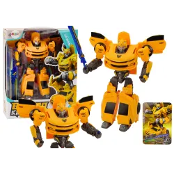 Dzeltens automašīnas robots
