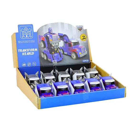 Auto-Robot Truck 2in1 Robot 2 Colors Rotaļlietu automašīnas