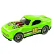 Car 1:14 Car Green Sports Sound Lights Vehicle Rotaļlietu automašīnas