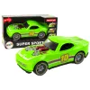 Car 1:14 Car Green Sports Sound Lights Vehicle Rotaļlietu automašīnas