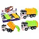 Car Garbage Truck Trailer 2 Colors Rotaļlietu automašīnas
