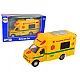 Car Rescue Vehicle Police Fire Brigade Friction Drive 3 Models Rotaļlietu automašīnas