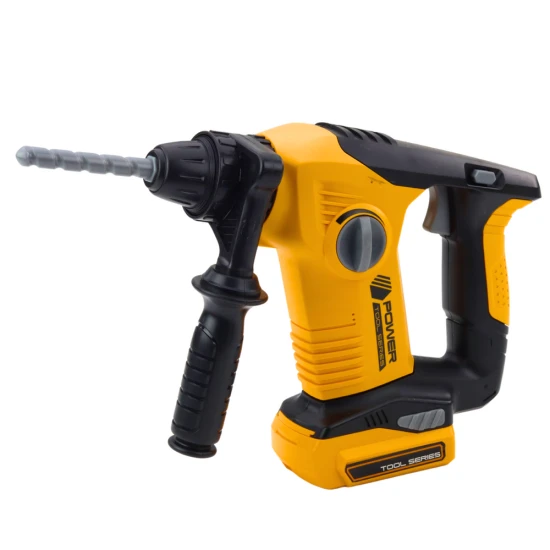 Bērnu dzeltenais urbis ar 4 maināmiem uzgaļiem