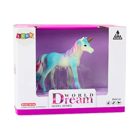 Kolekcionējama zilā vienradža figūriņa 8 CM Dzīvnieku figūriņas