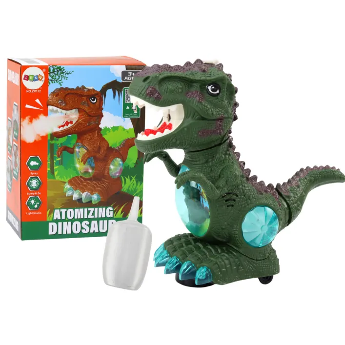 Zaļais deju dinozaurs Leļļu un spēļu komplekti