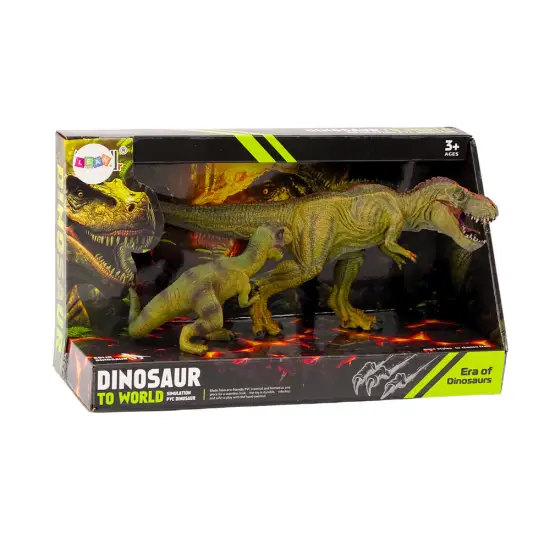 Dinozauru figūriņu komplekts 2 vienības Leļļu un spēļu komplekti