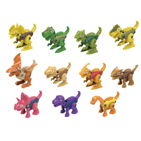 Dinozauru olu komplekts ar izjaucamiem dinozauriem Dinozauri