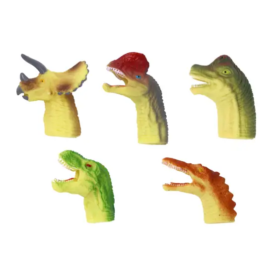Dinozauru formas gumijas sensoro lelles Dinozauri