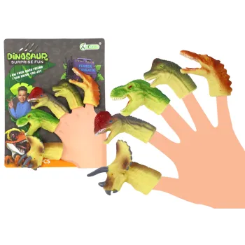 Dinozauru formas gumijas sensoro lelles