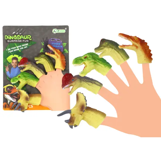 Dinozauru formas gumijas sensoro lelles Dinozauri