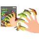 Dinozauru formas gumijas sensoro lelles Dinozauri