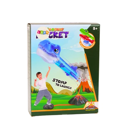 Vulcāns ar dinozauru formas raķetēm Dinozauri