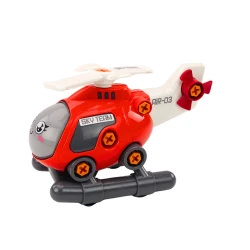 Sarkans saliekams helikopters