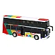 Double Decker Bus With Metal Drive, Colorful Lights, Sounds Rotaļlietu automašīnas