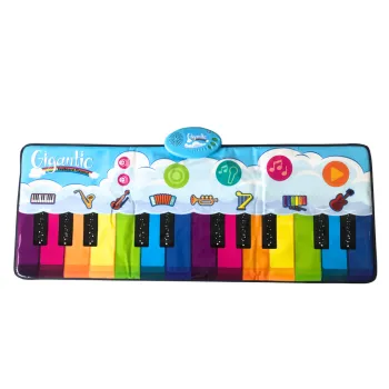 Izglītojošs deju paklājs, 10 melodijas klavierinstrumentiem