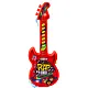 Raudona elektrinė gitara vaikams 29 cm Muzikos instrumentai