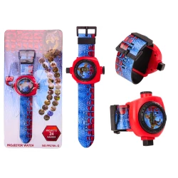 Elektroniskais pulkstenis ar dinozauru projektoru