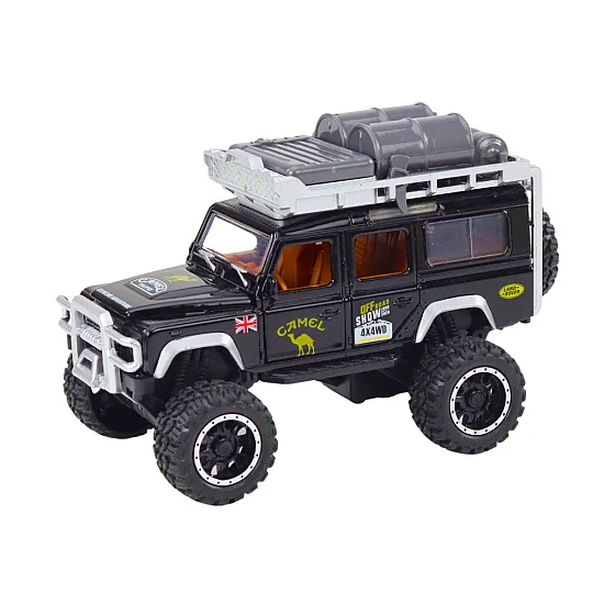 Guard Off-Road Car 1:32 Metal Drive Lights Sounds Rotaļlietu automašīnas