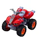 Quad Bike With Rubber Tires Metal Body Mix Samochody-zabawki