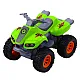 Quad Bike With Rubber Tires Metal Body Mix Samochody-zabawki