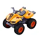 Quad Bike With Rubber Tires Metal Body Mix Samochody-zabawki