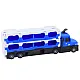 Lora Tow Truck Race Track 2in1 Lights Sounds Signs Cars Blue Samochody-zabawki