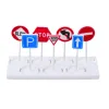 Lora Tow Truck Race Track 2in1 Lights Sounds Signs Cars Blue Rotaļlietu automašīnas
