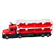 Lora Tow Truck Race Track 2in1 Lights Sounds Signs Cars Red Samochody-zabawki