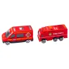Lora Tow Truck Race Track 2in1 Lights Sounds Signs Cars Red Rotaļlietu automašīnas