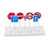 Lora Tow Truck Race Track 2in1 Lights Sounds Signs Cars Red Rotaļlietu automašīnas