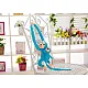 Mascot Plush Monkey with Baby, Blue 70 cm Plīša rotaļlietas