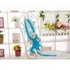 Mascot Plush Monkey with Baby, Blue 90 cm Plīša rotaļlietas