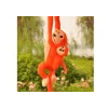 Mascot Plush Monkey with Baby, Orange 90 cm Plīša rotaļlietas