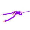 Mascot Plush Monkey with Baby, Purple 90 cm Plīša rotaļlietas