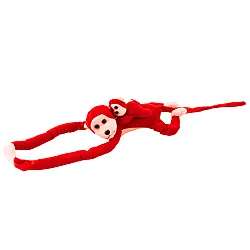 Pluusi ahv koos lapsega, punane, 90 cm
