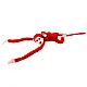 Mascot Plush Monkey with Baby, Red 90 cm Pehmolelut