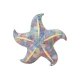 Mascot Plush Starfish Blue Pillow 20 cm Plīša rotaļlietas