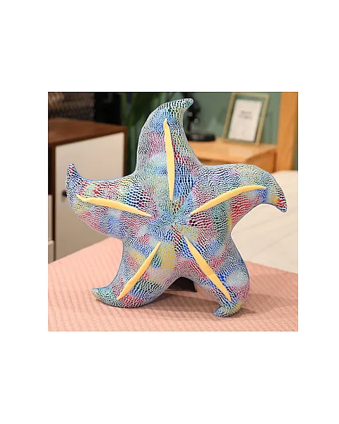 Talisman Plīša jūras zvaigzne Zils spilvens 20 cm