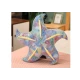 Mascot Plush Starfish Blue Pillow 20 cm Plīša rotaļlietas