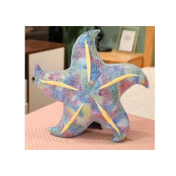 Plīša talismans Zvaigzne zils spilvens 45 cm