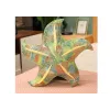 Mascot Plush Starfish Green Pillow 20 cm Plīša rotaļlietas
