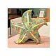 Mascot Plush Starfish Green Pillow 45 cm Plīša rotaļlietas