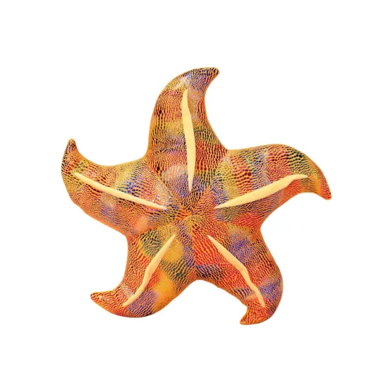 Mascot Plush Starfish Yellow Pillow 20 cm Pliušiniai žaislai