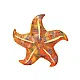 Mascot Plush Starfish Yellow Pillow 20 cm Pliušiniai žaislai