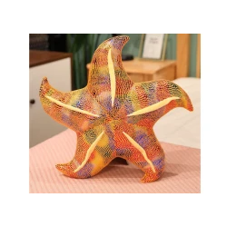 Talisman Plīša jūras zvaigzne Dzeltens spilvens 20 cm